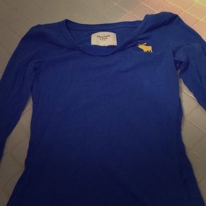Dark Blue abercrombie long sleeve